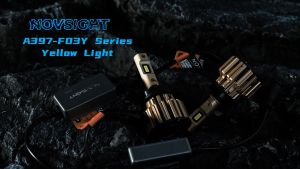 Novsight FO3Y YELLOW 70W LED Car Headlight Bulbs H4 H7 H11 HB3 9005 HB4 9006 15000LM 3000K White Led Light For Car Headlamp Plug and Play