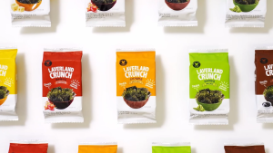 Laverland Crunch Seaweed Vegetarian Wasabi/Sea Salt/Teriyaki/Hot & Spicy 海苔 芥末味/海盐味/照烧味/香辣味