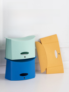 Ultra-Light Portable Folding Plastic Mini Stool Outdoor Travel Chair Compact Stool Garden Furniture Lightweight Plastic Stool