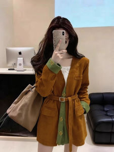 DANTING | Chinese Vintage Style Suede Outerwear