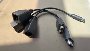 AC Power Supply Cable for Microsoft XBOX360 to Xbox Slim ONE E Gaming Transfer Cord Connect Wire Power Transfer Convert Adapter