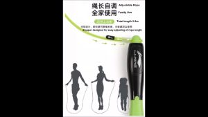 OEM Professional Digital Skipping Rope Heavy Steel Jump Rope Electronic Jump Rope With Counter Sports Trends Budget Gift Idea Xmas Fathers Day Birthday etc ... Li Ning rope skipping men and women adult fitness weight loss exercise fat burning students