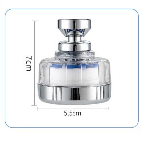 Faucet Filter Elements Kitchen Bathroom Water Purifier Filter Remove Chlorine Heavy Metal Faucet Adapter PP Cotton Filtration