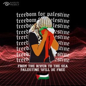 SWEATER HOODIE Premium FREEDOM FOR PALESTINA SAVE PALESTINE pria wanita