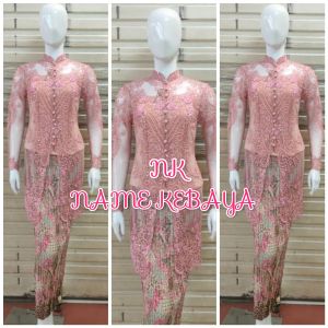 set kebaya besan kebaya payet murah + longtorso dan rok