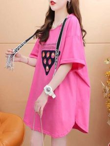 Áo Thun Cotton Dài Tay Có Mũ Trùm Đầu Cho Nữ Mùa Hè Phong Cách Hàn Quốc Dáng Rộng Cỡ Lớn Che Mông Thời Trang Đa Năng