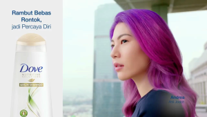 DOVE Serum Sampo Shampo Shampoo 290 ml Rambut Berkilau Rusak Rontok Ketombe