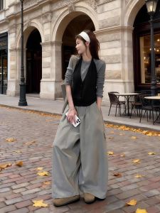 XUECAIQI | Korean Style Autumn Wear Set 3 Pieces