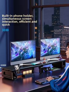 Xuenair | Dual Monitor Desktop Risers for Office Use
