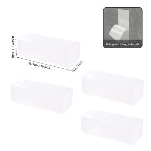WORTHBUY | Giá Để Đồ Gấp Gọn Đa Năng Bằng Nhựa Gắn Tường Không Cần Khoan Dùng Cho Tủ Bếp Giá Để Bọt Biển Thân Thiện Với Môi Trường