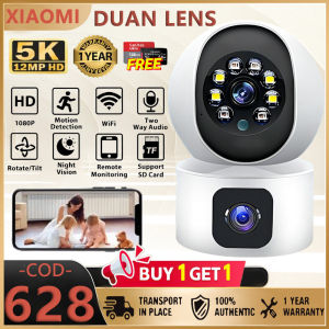 BUY1 TAKE1 V380 Pro CCTV Camera Wifi Connect 360 Dual Lens CCTV CAMERA Connect Cellphone Waterproof Alarm Surveillance Outdoor HD Wireless