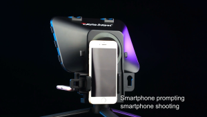 Desview T3 Teleprompter for Camera & Smartphone - Supports iPad/Tablet up to 10" - Beam Splitter Glass with Bluetooth Remote - Wide Angle Support for YouTube TikTok & Live Streaming