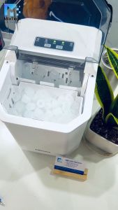 Máy Làm Đá Viên Siêu Tốc 6 Phút Tự Động Mini Nhỏ Gọn Cho Gia Đình HICON - BH 6 tháng