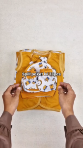 33pcs Baju bayi baru lahir Baju Bayi Newborn Set Lahiran baby gift Risyababy2