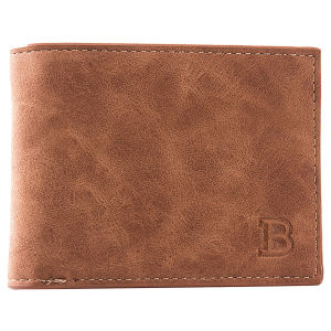 New Short Men Wallets Slim Card Holder Male Wallet PU Leather Small Zipper Coin Pocket Man Purse Wallet