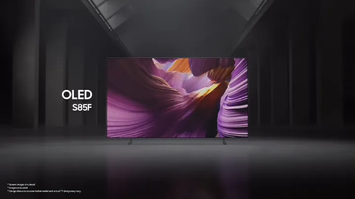 Samsung QA65S85FAEXXM 65" S85F OLED 4K Smart TV 120Hz HDR10+ Tizen Vision AI (2025) | QA65S85FAEXXM