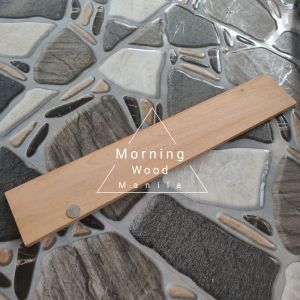 Mahogany Wood Plank | Kiln Dried | Rough | No Varnish | 1 Piece (Approximate 0.49inch x 3.9inch x 2ft.) for DIY Project and Crafts