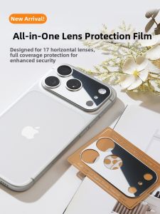 Bosie | Mirror Surface Camera Lens Protector for iPhone 17 Pro Max Anti-scratch HD Full Coverage