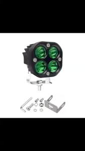 Đèn Pha Làm Việc 3 Inch 4 LED 24V 12V Đèn Sương Mù Đèn Chiếu Xa Cho Ô Tô Xe Tải Xe 4x4 Địa Hình ATV - Đèn Pha Xe Máy