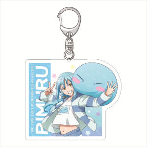 Bandai | Móc Khóa Anime 55MM Rimuru Tempest Shuna Shion Tượng Acrylic Dễ Thương Quà Tặng - Đó Là Lần Tôi Được Tái Sinh Thành Slime