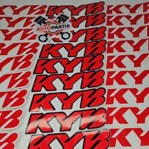 Stiker KYB: Aksesoris Motor & Mobil Glossy Berkualitas