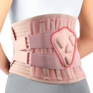 New Lumbar Support Adjustable Double Pull Back Waist Orthopedic Corset Spine Decompression Back Pain Relief Tighten The Abdomen