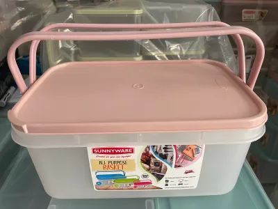5.5L / 9L All Purpose Basket-Medium Large Storage box organizer wd handle