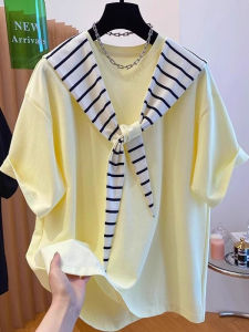 AIYITI | New Fashion Summer T-Shirt Slimming and Concealing Large Size