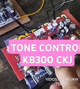 KIT Tone KB 300 Pre Amp Kendang PLUS REGULATOR MONO CKJ 378