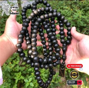 Tasbih Butir 165 Kayu Walikukun (14mm)