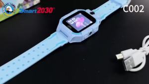 Kids Smart Watch SIM Card GPS HD Camera Video Call SOS Location Monitor Smartwatch for Boy Girl Smart Watch Student Gifts HT30