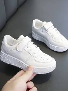 Giày Thể Thao Trắng Cho Trẻ Em Mùa Thu Giày Chạy Bộ Cho Bé Trai Và Bé Gái Giày Thể Thao Cho Học Sinh Tiểu Học Và Trung Học