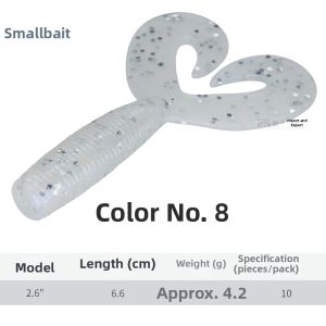 smallbait | Heavily Scented Lead-Free Soft Fishing Bait