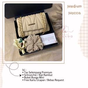 HAMPERS TAS WANITA KADO ULTAH WISUDA HARI IBU ANNIVERSARY / GIFT BOX TAS SELEMPANG WANITA SLING BAG WANITA KADO PACAR VALENTINE