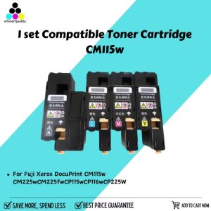 ETQ CMYK 1 Set Compatible Toner Cartridge for Fuji Xerox DocuPrint CM115w