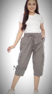 NHM Celana Cargo Pendek 7/8 & Celana Pendek Wanita Jumbo