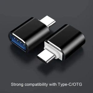 1-4pcs USB A Male To USB Type-C Female Adapter Converter Type C To USB 3.0 OTG Adapter Connector for Laptop Phone Data Transfer
