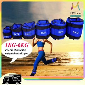 【Local shipment】Pair/2pcs Ankle Weights 1-3kg weights for ankle/leg Adjustable Strength Training Women and men Running Sport Equipment Adjustable Pair Set Ankle Wrist Sand Bag