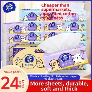 Vinda | Cotton Resilient Tissue 90 Sheets