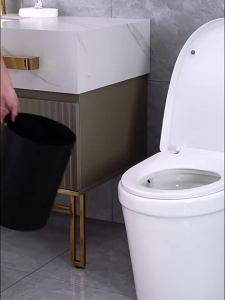 Bathroom Thin Space Trash Bin