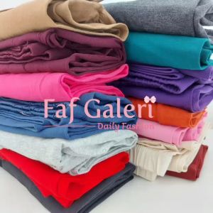 Legging Anak Perempuan Bahan Rayon: Leging kaos polos usia 1-12 Tahun