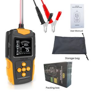 FOXSUR FBT-200: ร้านไทย จัดส่งภายใน 24 ชั่วโมงใ เครื่องทดสอบ 12V 24V เครื่องวิเคราะห์แบตเตอรี่