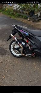 KNALPOT ORIGINAL RKS BLACK COATING FULLSYSTEM MATIC Nmax Old NEW 2020 AEROX 155 OLD NEW PCX ADV Scoopy Vario 125/150 Lexi mioJ SOUL GT mio M3