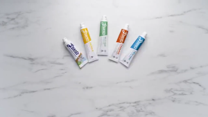 5 x Grants Fresh Mint Natural Toothpaste Fresh Mint Leaves Gentle Care Fluoride Free Sensitive Gums