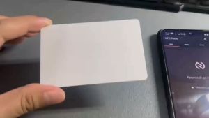 PRINT ONLY 1pc Customized/Personalized PVC card with NFC Chip NTAG 213