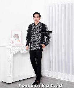 BAJU TENUN COUPLE (NONA COUPLE BLACK)