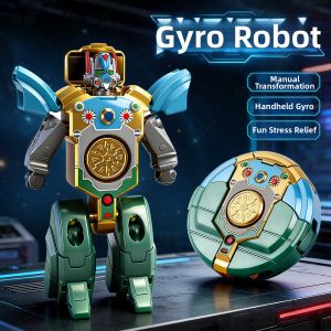 WEIBAI | Transformable Fingertip Spinner Robot Car Model