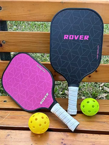 Pickleball Paddles Set of 2 - 14MM /16MM Pickleball Paddles Fibreglass Pickleball Paddle Set Pickleball Bag