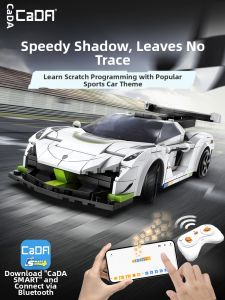 CaDA | Educational Remote Control Childrens Building Block Car Model