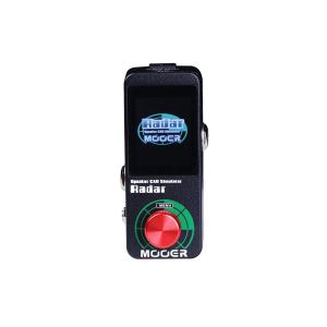 Mooer | MOOER Radar Guitarra Effects Pedal 11 Mic Models 36 User Presets 30 Speaker Cab Cabinet Simulator IR Customizable EQ Stage